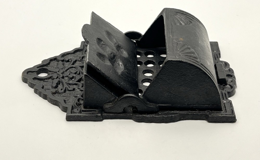 Cast Iron Wall Mount Matchstick Holder
