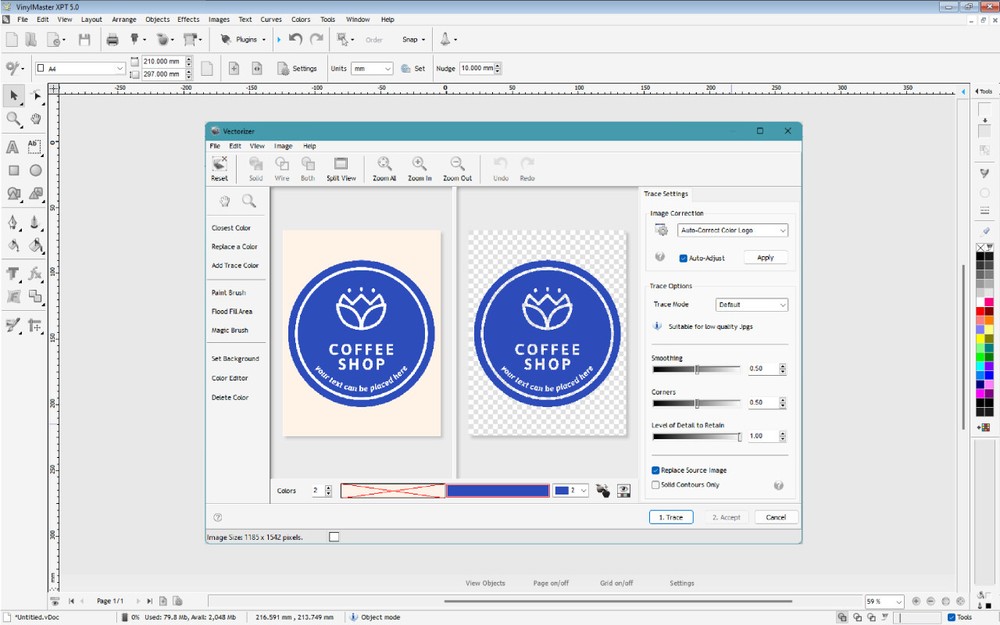 Vinyl Printer-Cutter Plotter VinylMaster XPT Software RIP Print & Cut + Printing