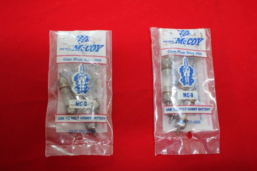 24ea. NIP McCoy Glow PLUG
