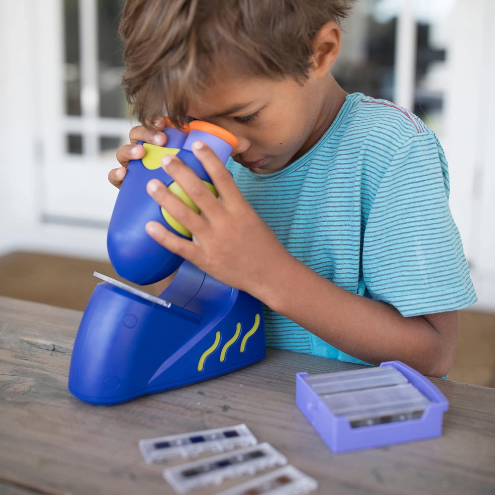 Geosafari Jr. Talking Microscope Featuring Bindi Irwin: Microscope for Kids, STE