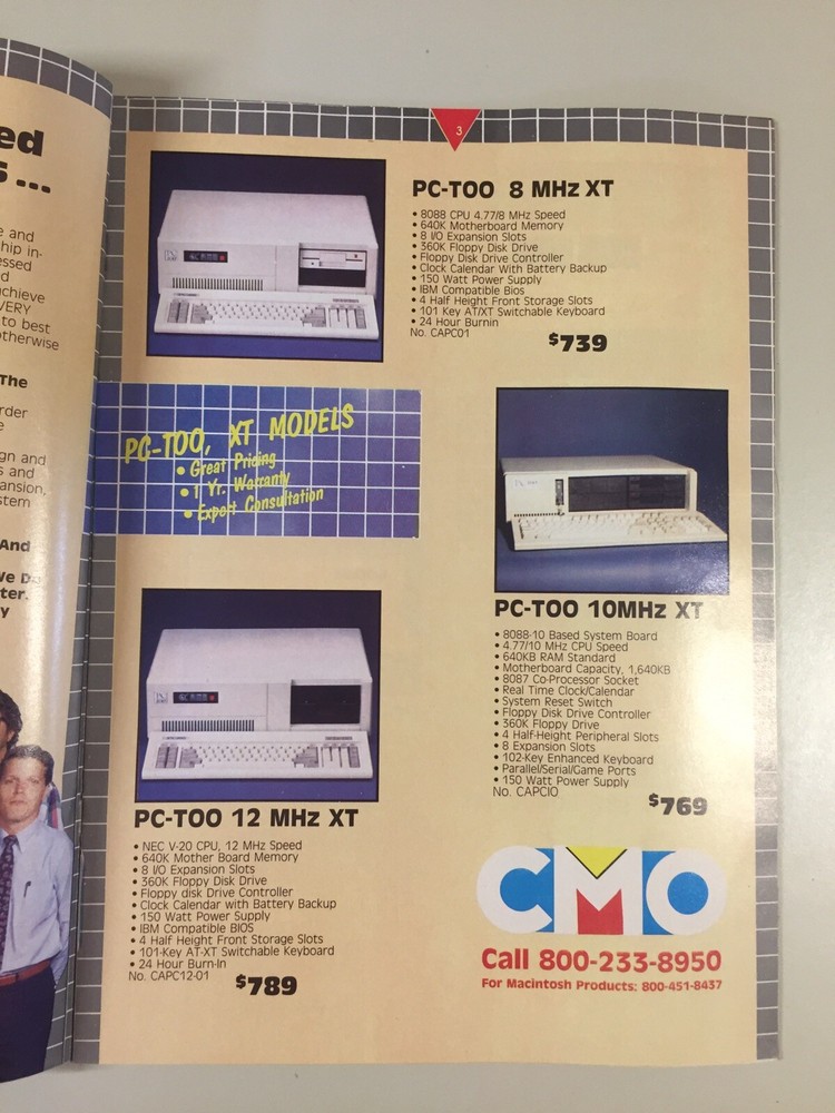 Vintage CMO Microcomputer Peripheral Catalog