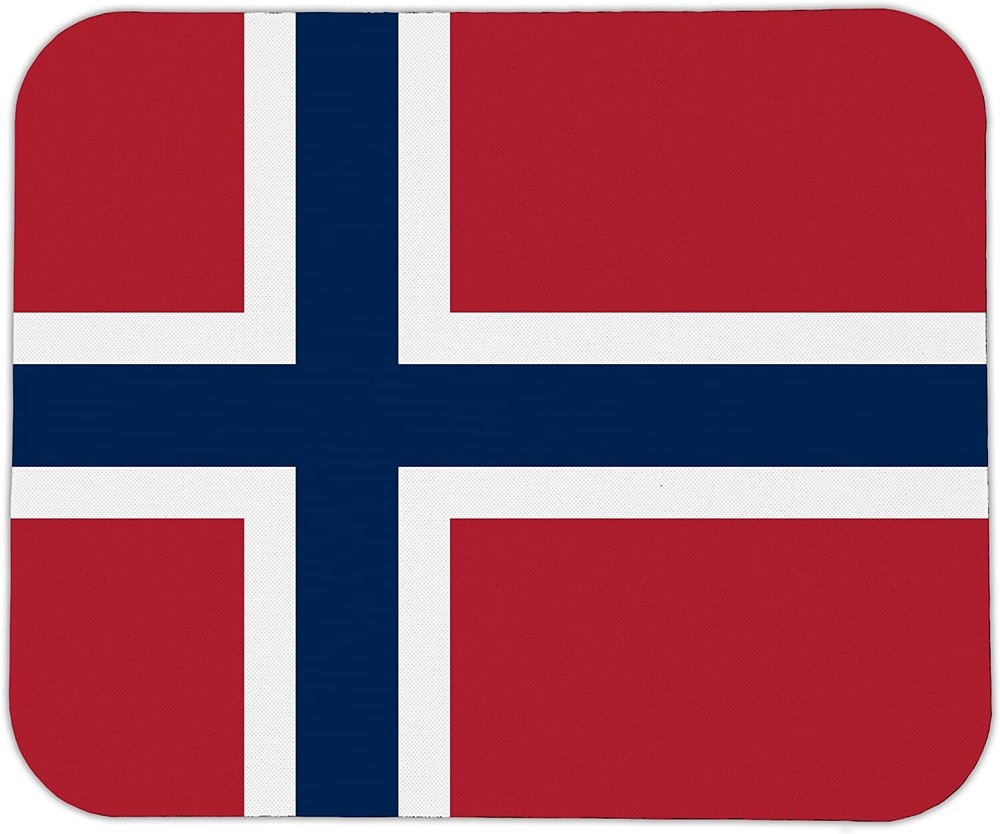 Norway Flag Mouse Pad