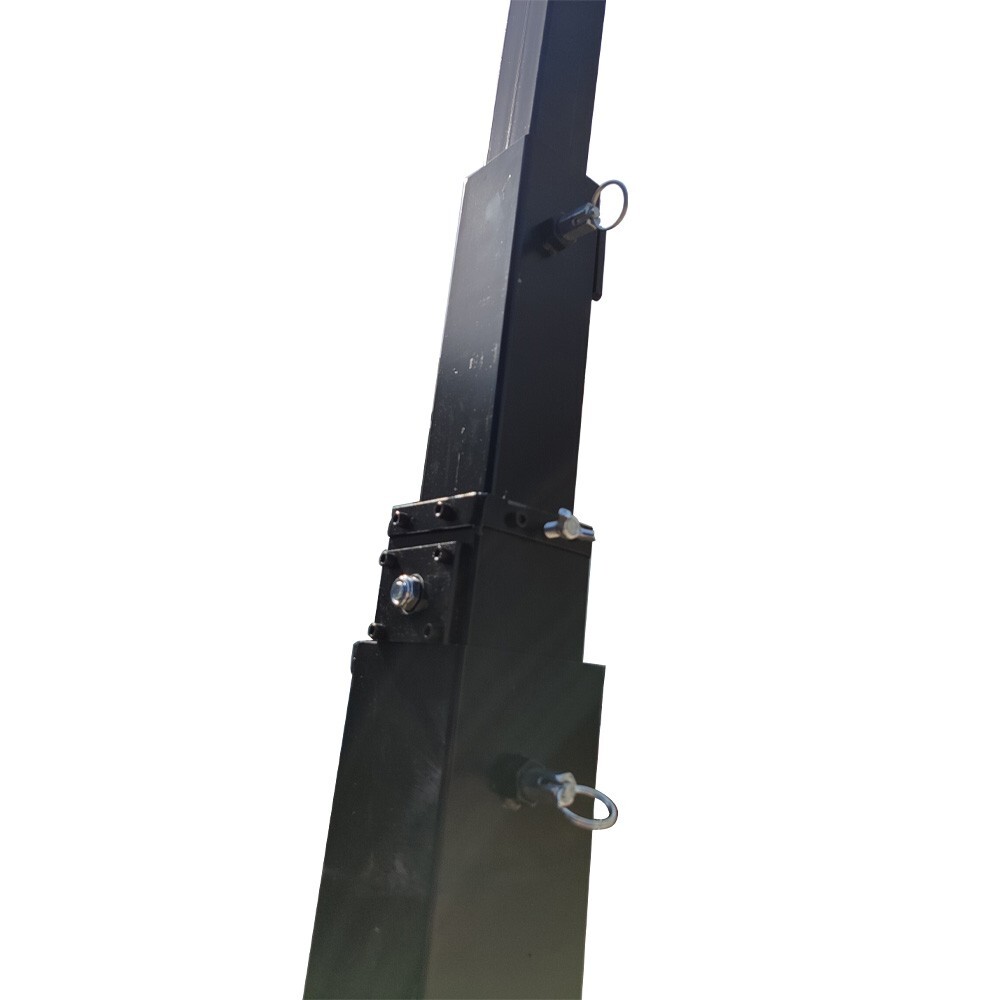Height Adjust 2Layers Stage Bracket with 16 Lights Position Stand with Wheels