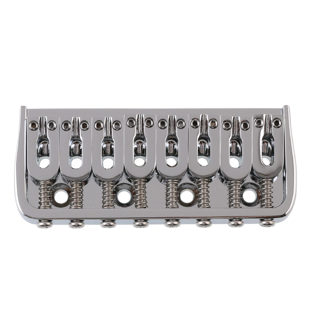 Guitar Fixed Bridge Hardtail Bridge for 8 String Electric Guitar