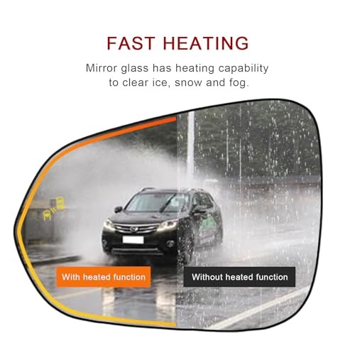 Blind Spot Detection Driver Side Mirror Replacement for Left (Driver Side)