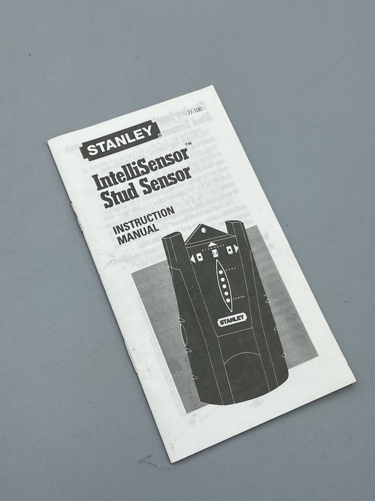 STANLEY IntelliSensor Pro Stud Finder Sensor Model 77-100