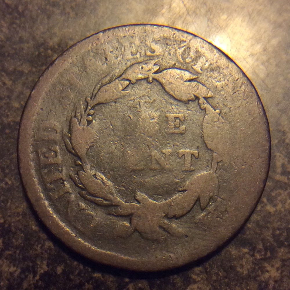 1818 LARGE CENT LOW GRADE A-41 FREE SHIPPING