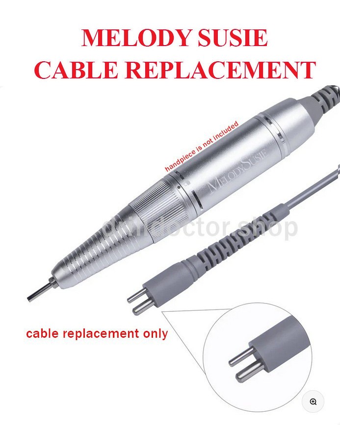 Melody Susie Nails Drill Cable Replacement (2 pin)