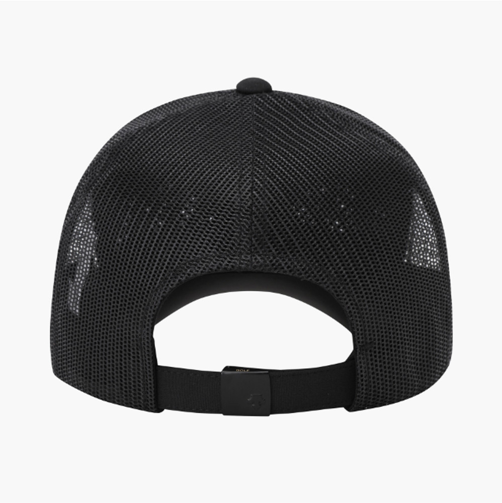 NEW DESCENTE GOLF Men's Half-Mesh Cap BLACK