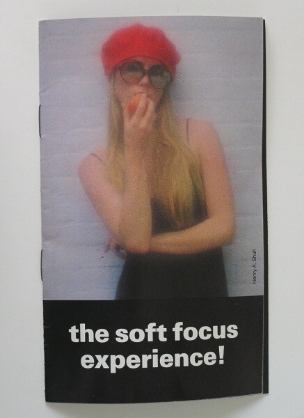 Sima SF Soft Focus Lens Instruction Manual 1981