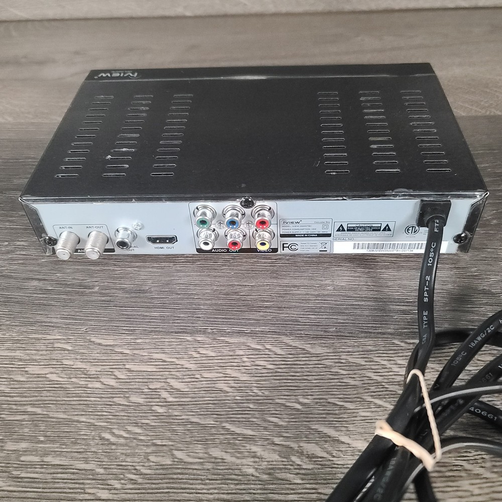 iView Digital Converter Box 3500STBII Missing Universal Remote Not Tested