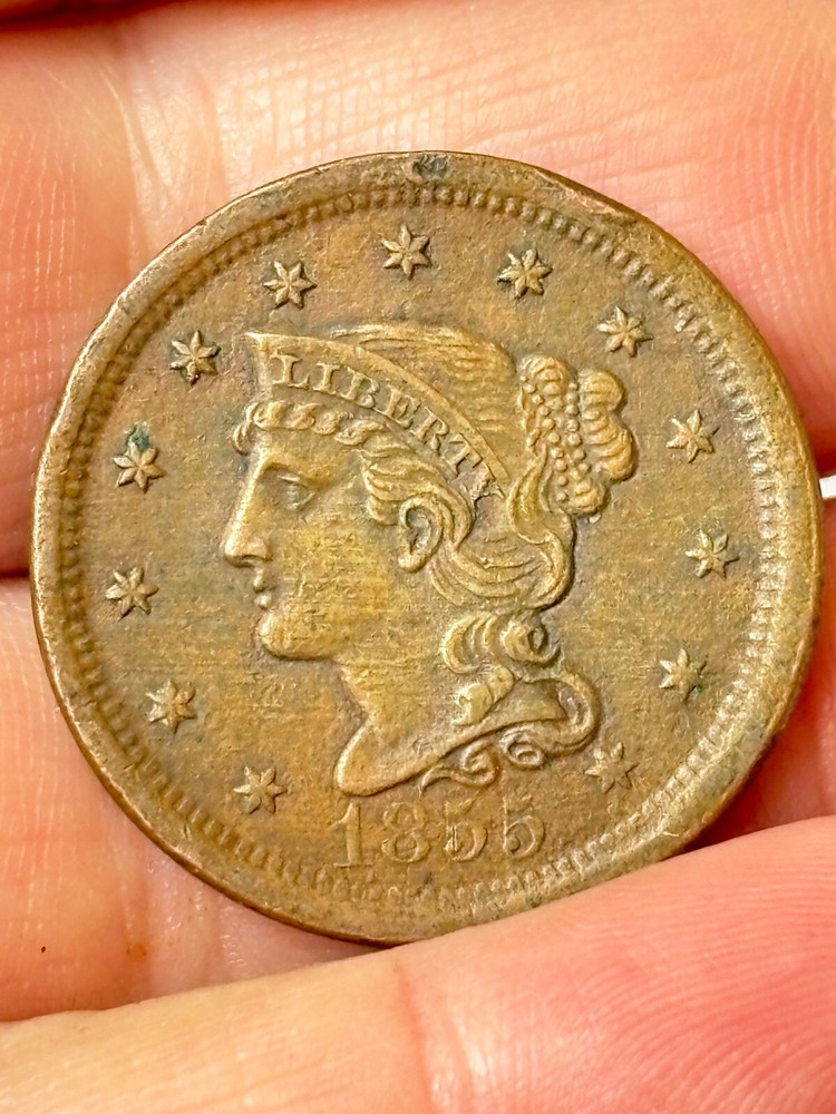 1855 Large Cent