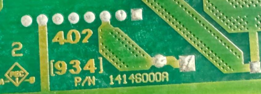 Mettler Toledo 14146000A Connector PCB