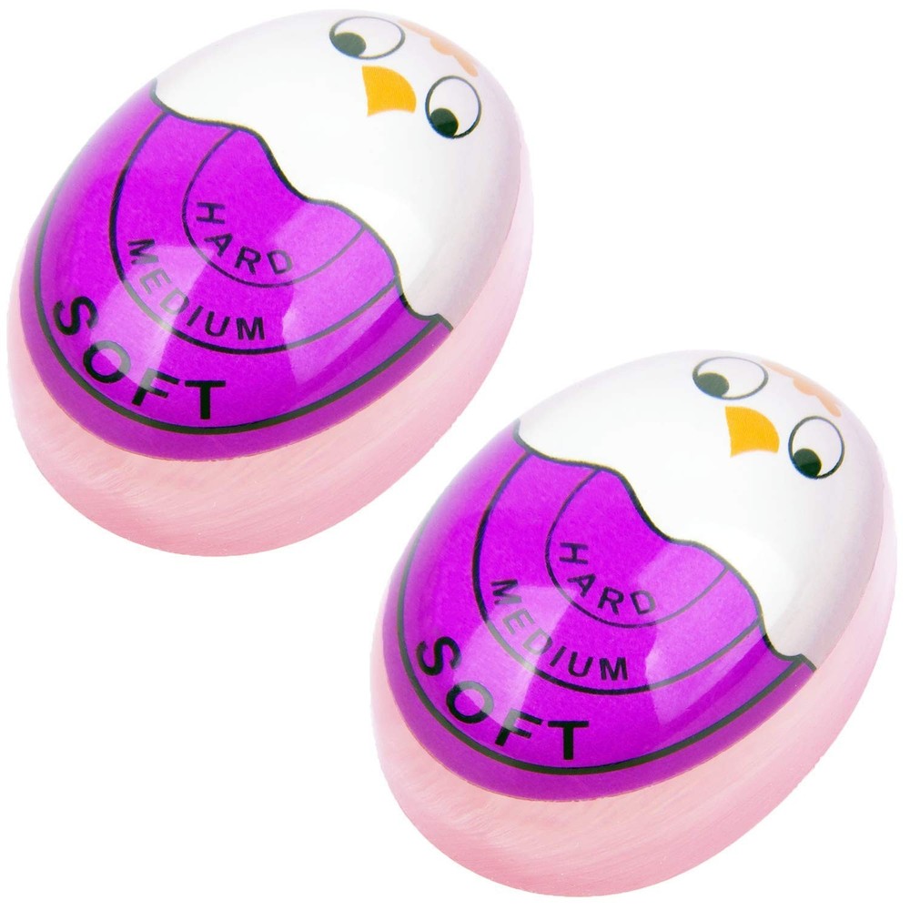 Egg Timer Sensitive Hard & Soft Boiled Color Changing Indicator Tells When Eg...
