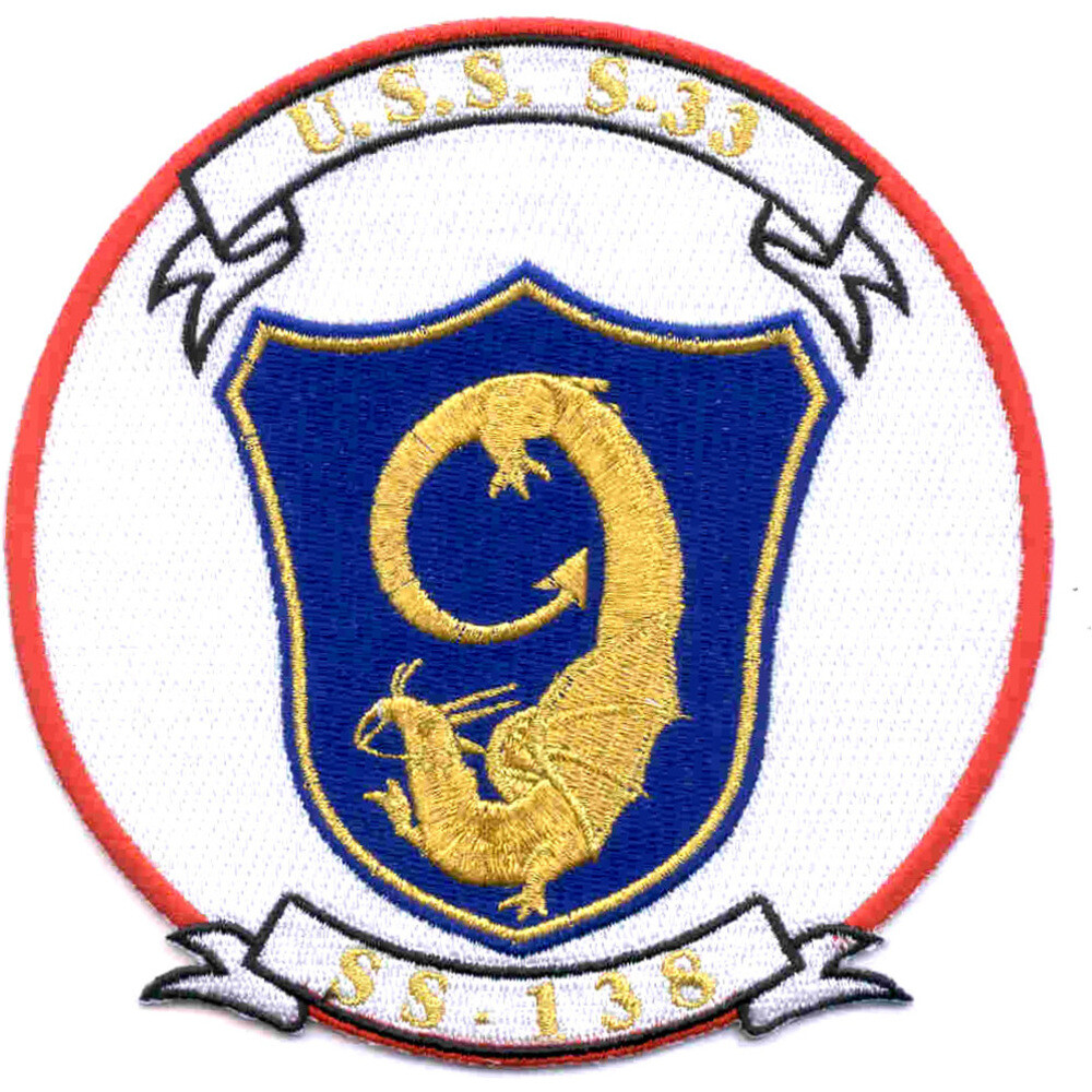 SS-138 USS S-33 Patch