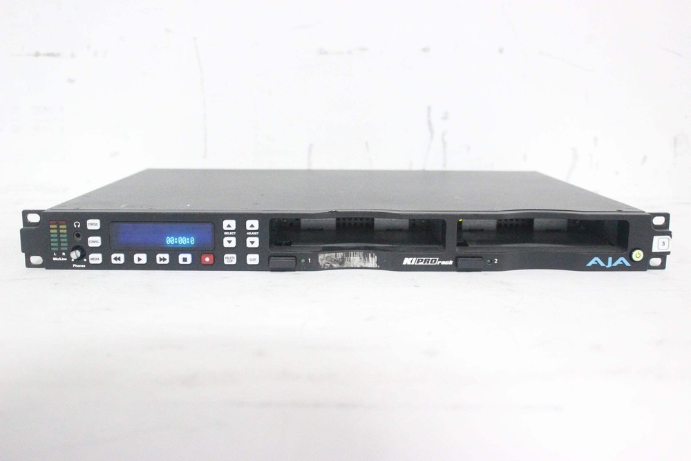 AJA KiPro Rack Digital File Recorder (No Drive)