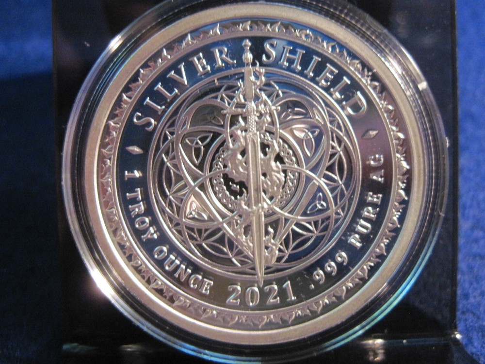 2021 EMPTY ENEMY VAULTS SILVER SHIELD PROOF