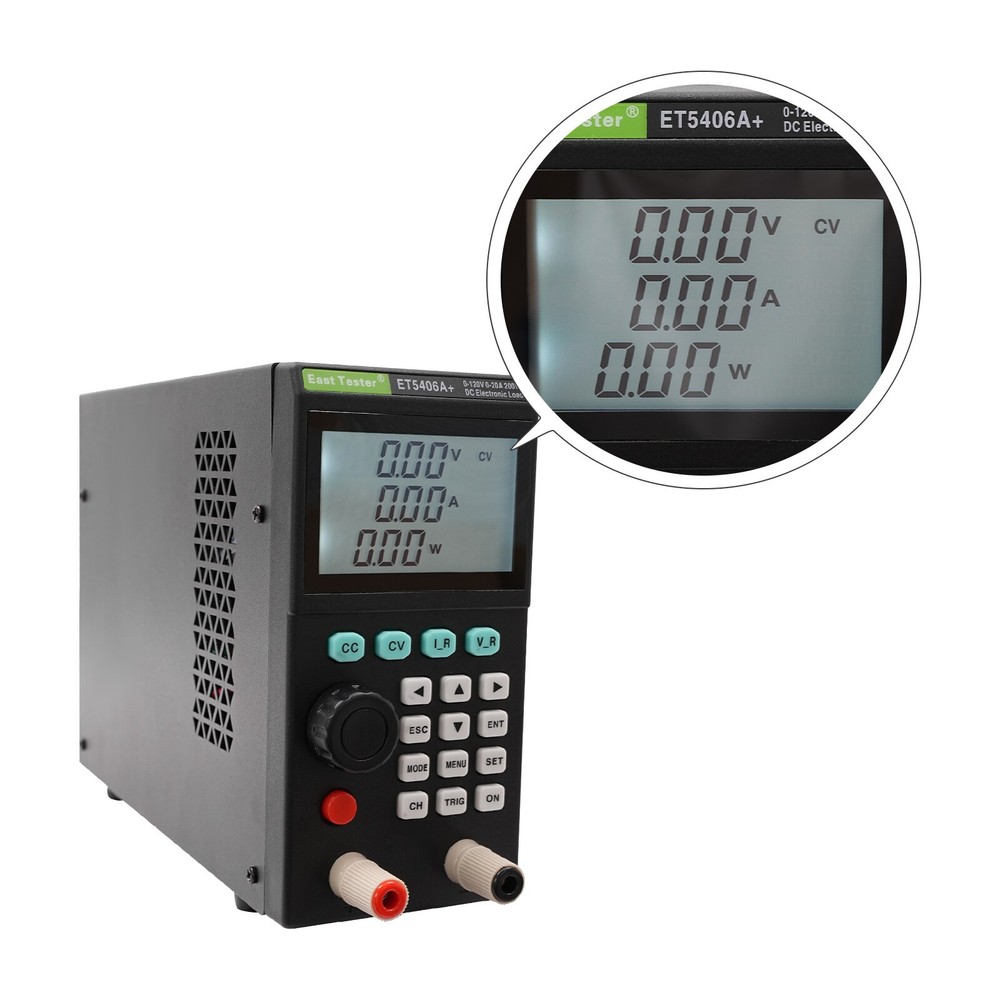 Electronic Load Tester Electronic DC Load Battery Capacity Tester 200W 120V