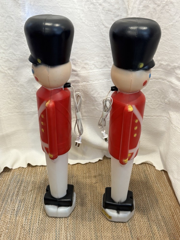 31” Plastic Blow Mold Nutcrackers