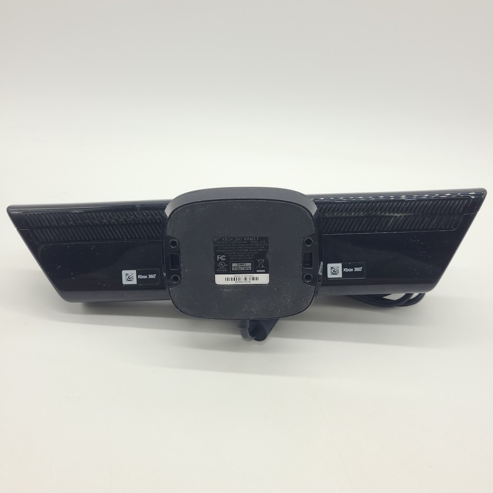 Microsoft Xbox 360 Kinect Sensor Bar Model 1414 Sensor Bar With 2 Games - Black