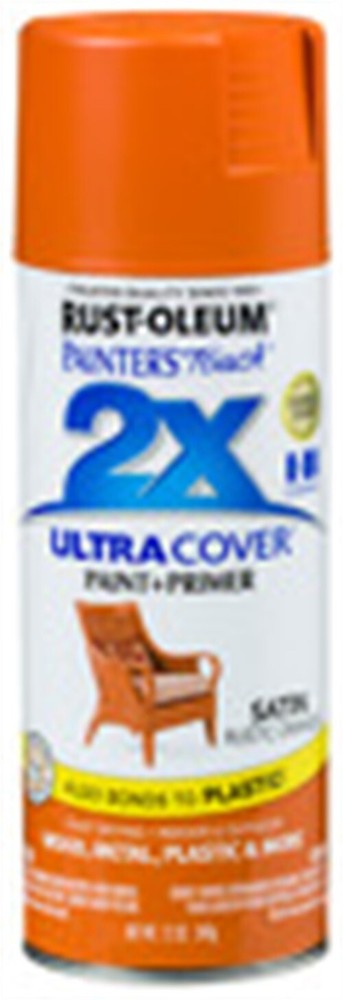 Rust-Oleum 314753 Painters Touch Semi-Gloss Rustic Orange Spray Paint 12 oz.