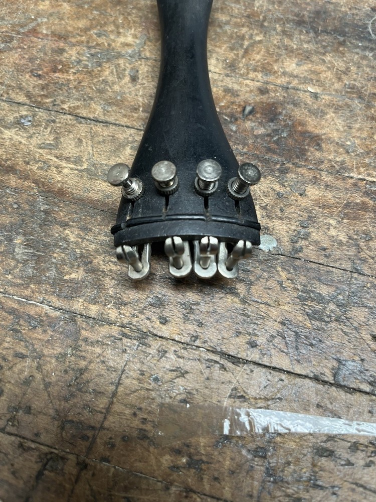 Vintage Ebony Violin Tail Piece