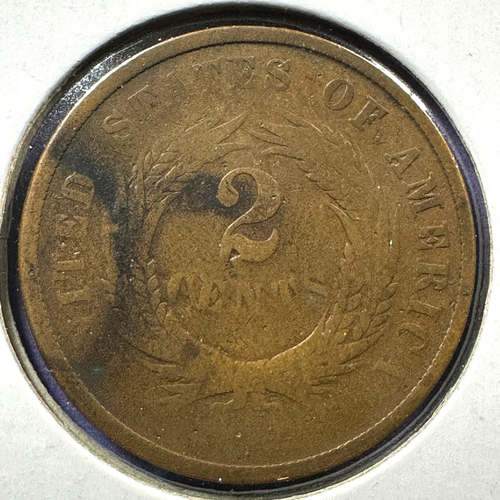 1866 2C Two Cent Piece (88013)