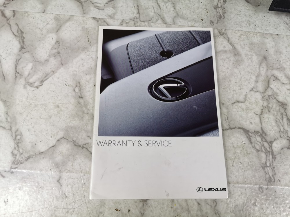 2007 LEXUS IS OWNERS MANUAL