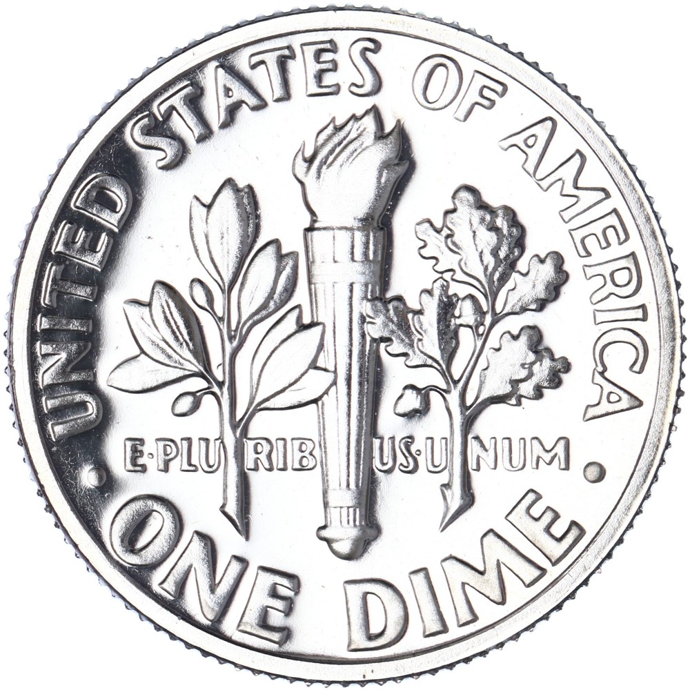 1971 S Roosevelt Dime Gem Proof CN-Clad
