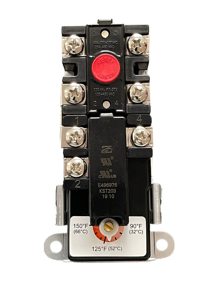 UPPER &LOWER THERMOSTAT 4 2 ELEMENT ELECTRIC WATER HEATER- KIT 2PCS.