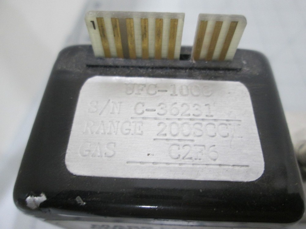 Unit, UFC-1000, Mass Flow Controller, C2F6, 200 SCCM, Used