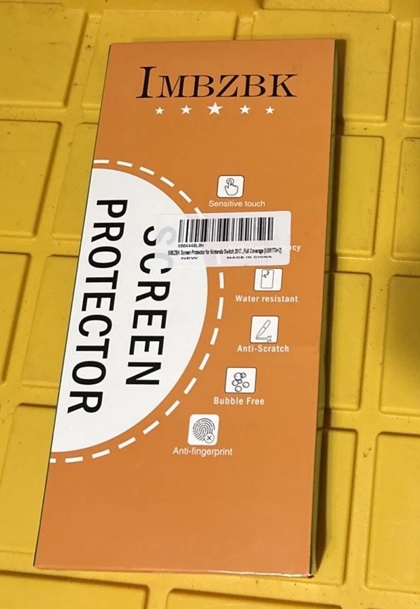 IMBZBK Screen Protector for Nintendo Switch 2017 (full coverage) Brand New