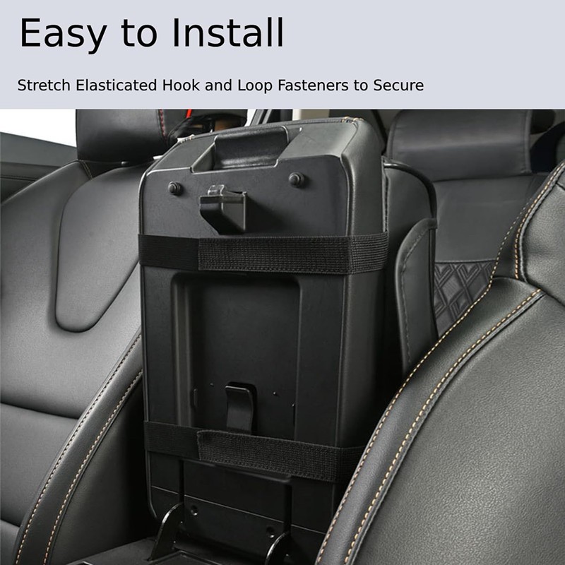 Universal Multi-functional Car Center Console Armrest Box Cup Holder PU Leather