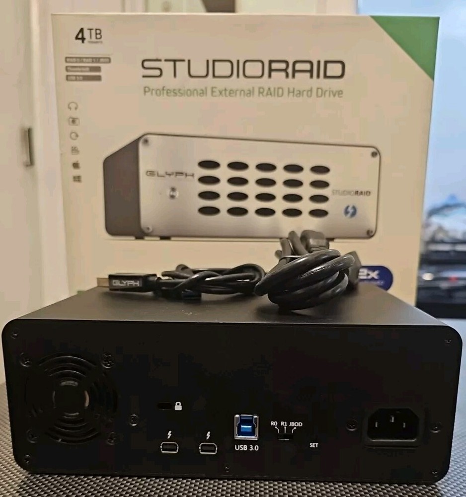 Glyph STUDIORAID 4 TB w/ Thunderbolt 2 & USB 3.0