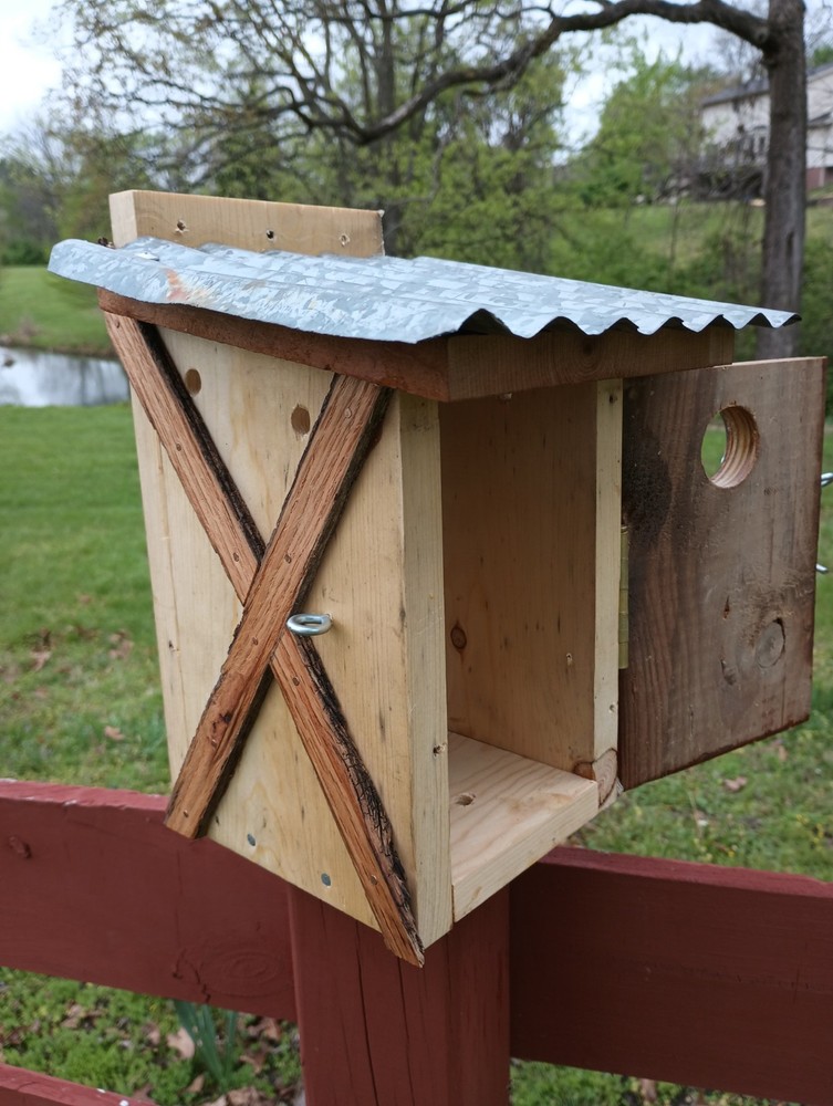 RUSTIC Handmade BIRDHOUSE using recycled/reclaimed material