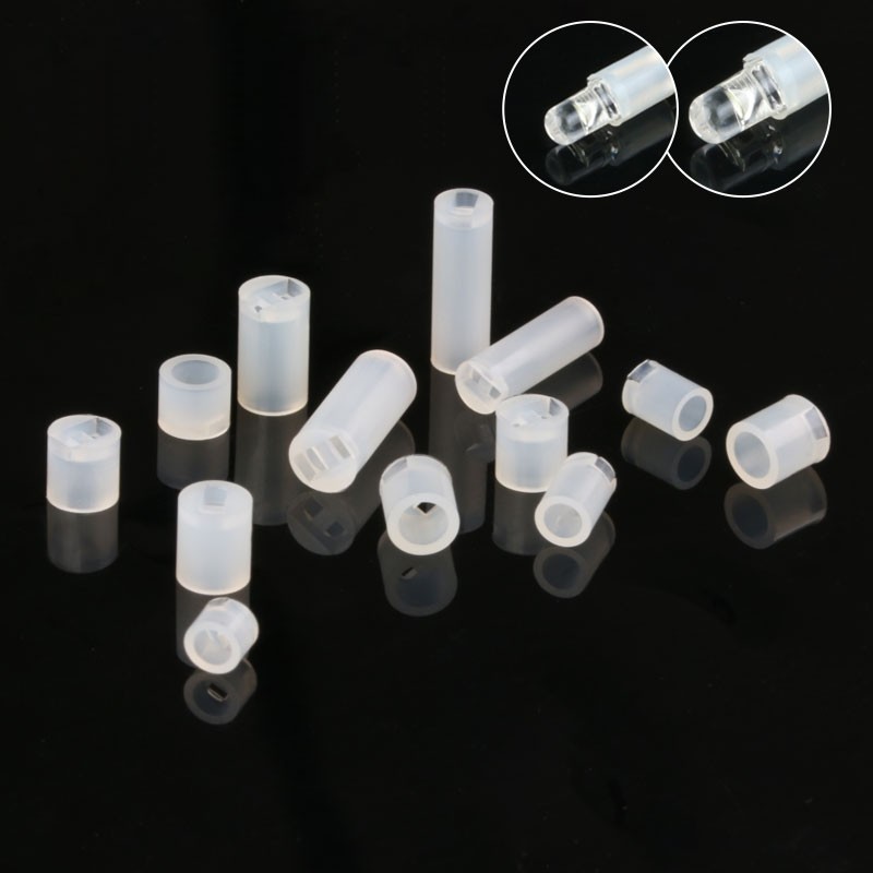 3mm 5mm LED Isolation Spacers Light Emitting Diode Lamp Holder PCB Board Mount