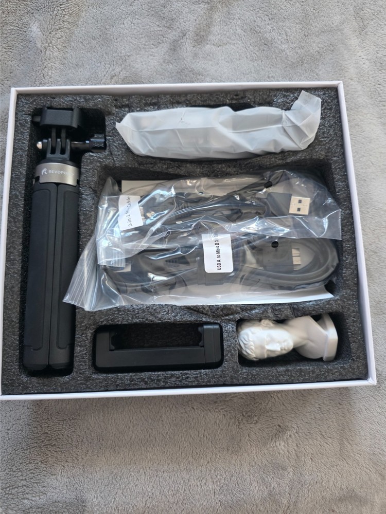 Revopoint MINI 3D Handheld Scanner with Dual-Axis Turntable