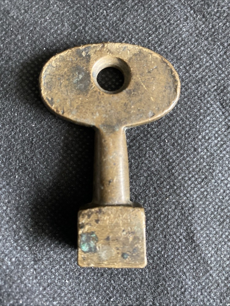 Brass Key - Rectangular End