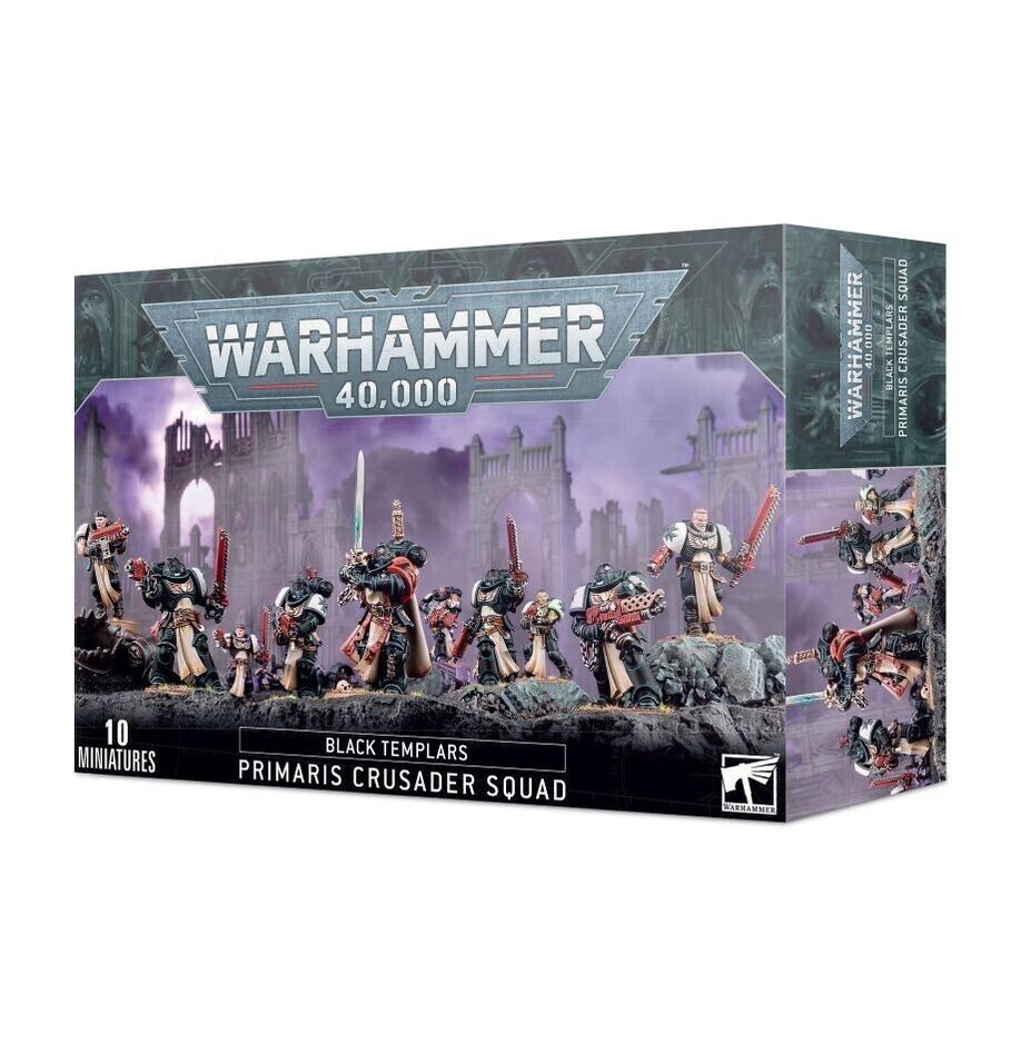 Games Workshop Warhammer 40K: Primaris Crusader Squad Mini Figures