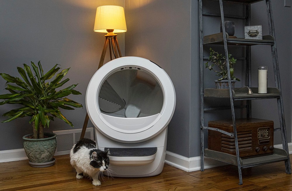 Whisker - Litter-Robot 4 WiFi-Enabled Covered Automatic Self-Cleaning Cat Lit...