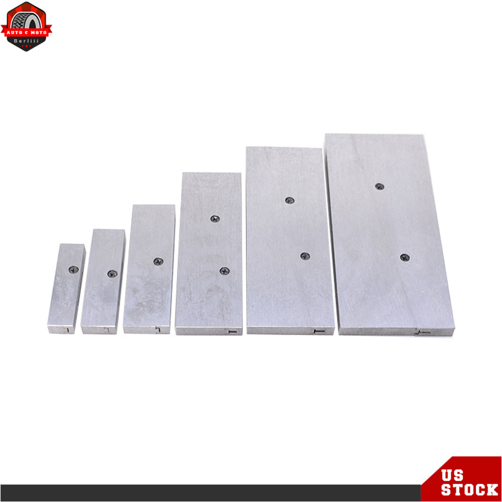 6 Pack ADJUSTABLE PARALLEL SET 3/8" - 2-1/4" For Layout Inspection New