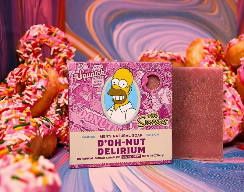 Dr. Squatch Limited Edition Simpsons 2 Pack D'Oh-Nut Delirium & Squishee Supreme