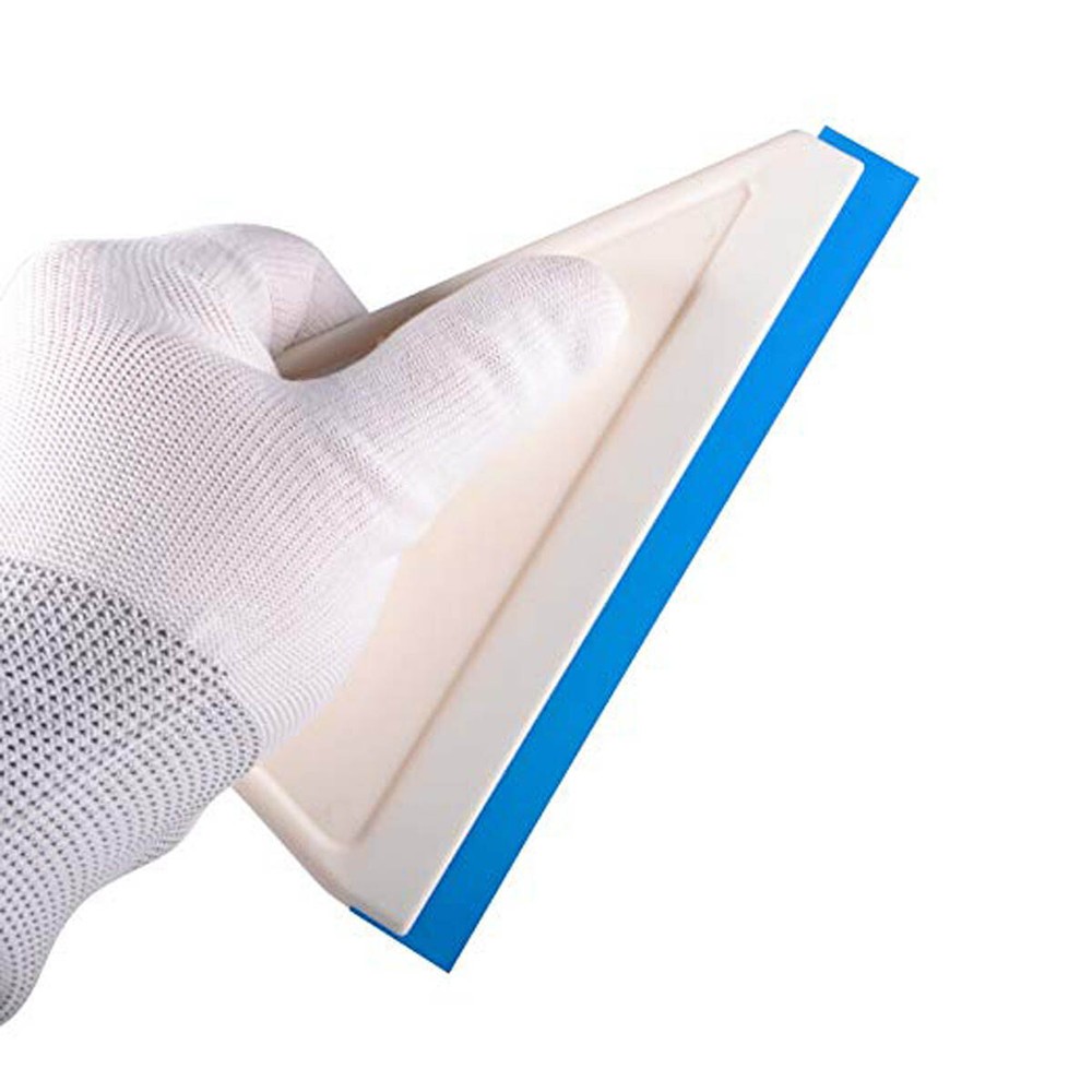 4PCS Auto Window Tint Tool Side Swiper Wiper Squeegee Rubber Edge Scraper Kit