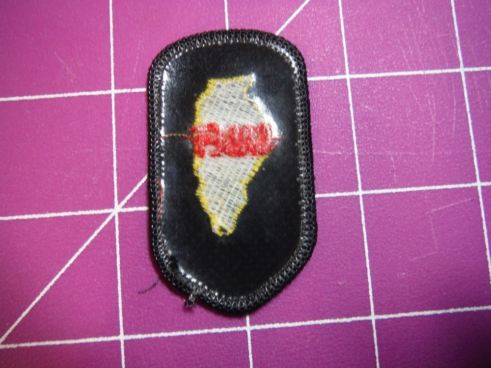 Illinois State Trooper Cadet small patch