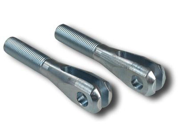 Pro-werks C73-496-2 (2) chromoly CLEVIS THREADED 1/2-20 RH