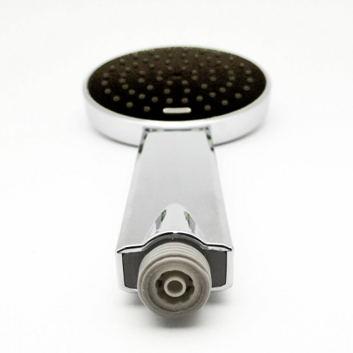 Single-jet shower with chrome water saving function Ø 95 mm bath shower