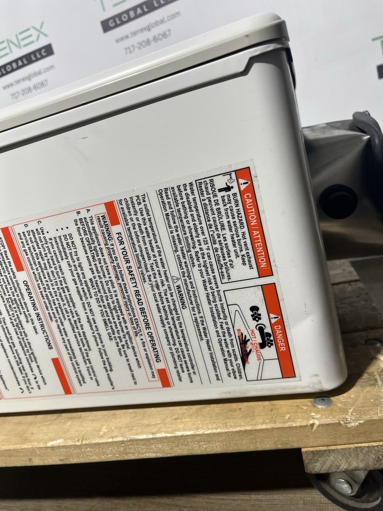 Rinnai V75iN Indoor Tankless Water Heater 180k BTU Natural Gas (B-29 #1644)