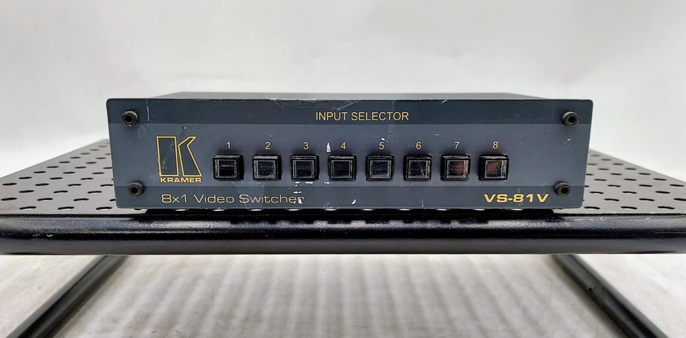 Kramer VS-81V 8x1 Composite Video Switcher A/V BNC