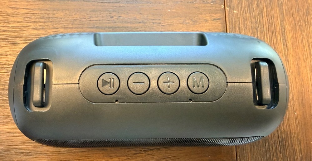 Flame Light Boombox Black Model M10