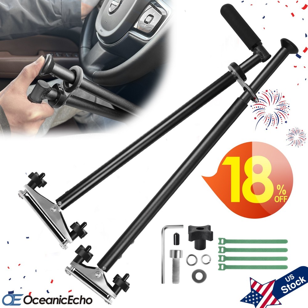 Hand Controls for Disabled Drivers, Brake/Throttle Assist, Adjustable, Black 2.0